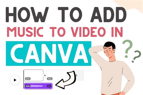 how to add music to a video on canva