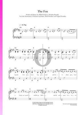 what does the fox say piano sheet music: How does incorporating diverse cultural elements enhance the musical experience?